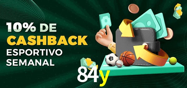 10% de bônus de cashback na 84y